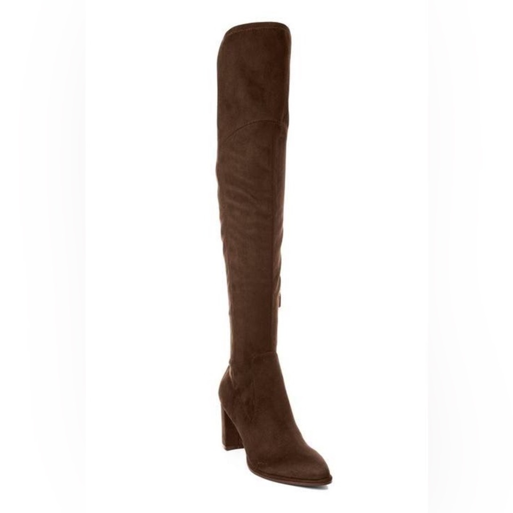 Charles and Keith OVER THE KNEE SUEDE BOOTS